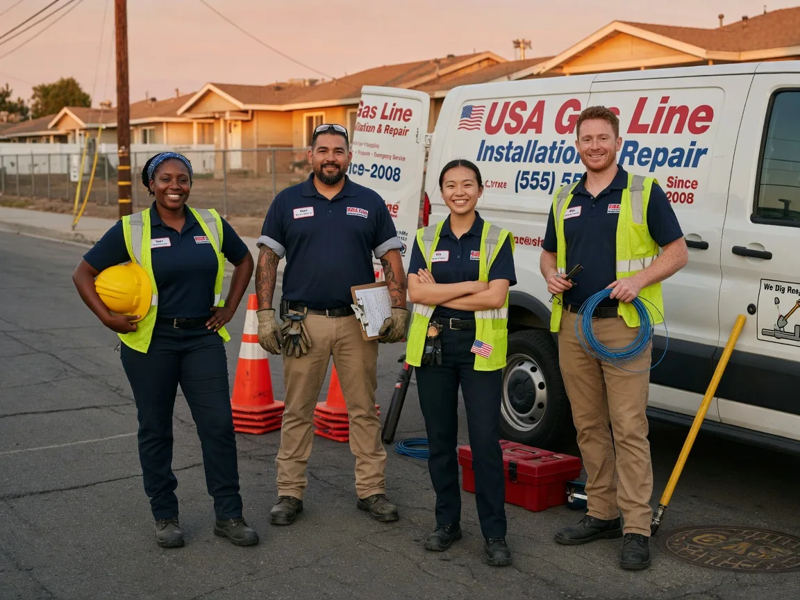 Gas Line Installation company in Culdesac, ID